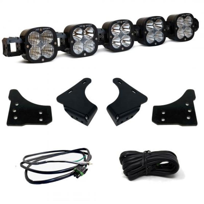Ford F150 LED Light Bar Kit - Baja Designs - 5 XL Linkable - `21-`27